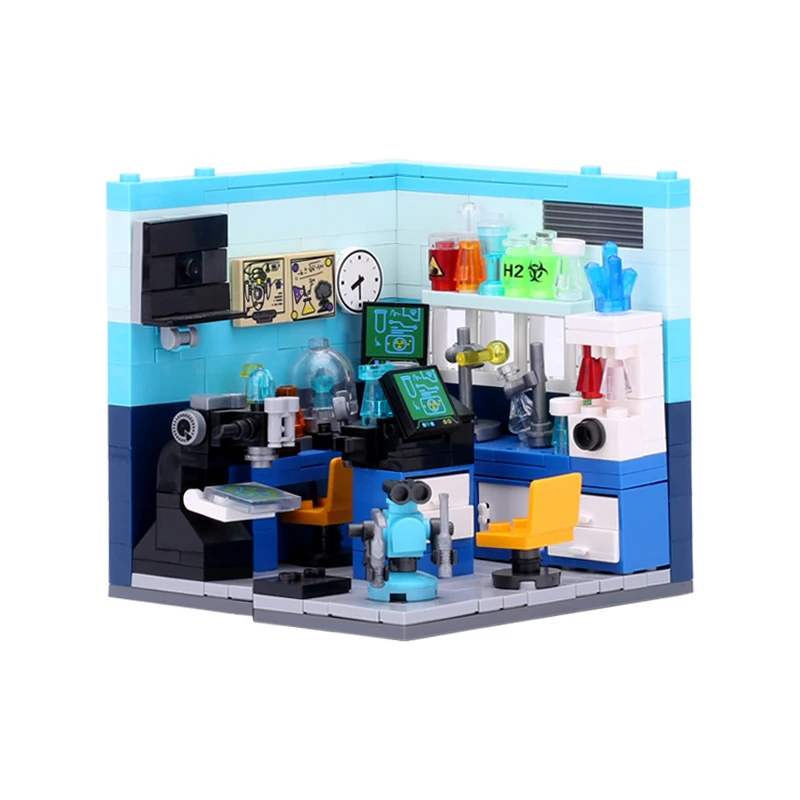 XINGBAO City Room Building Blocks Living House Bricks Occupation Educational Toys with Figure blocks toys Driver Scientis | Игрушки и