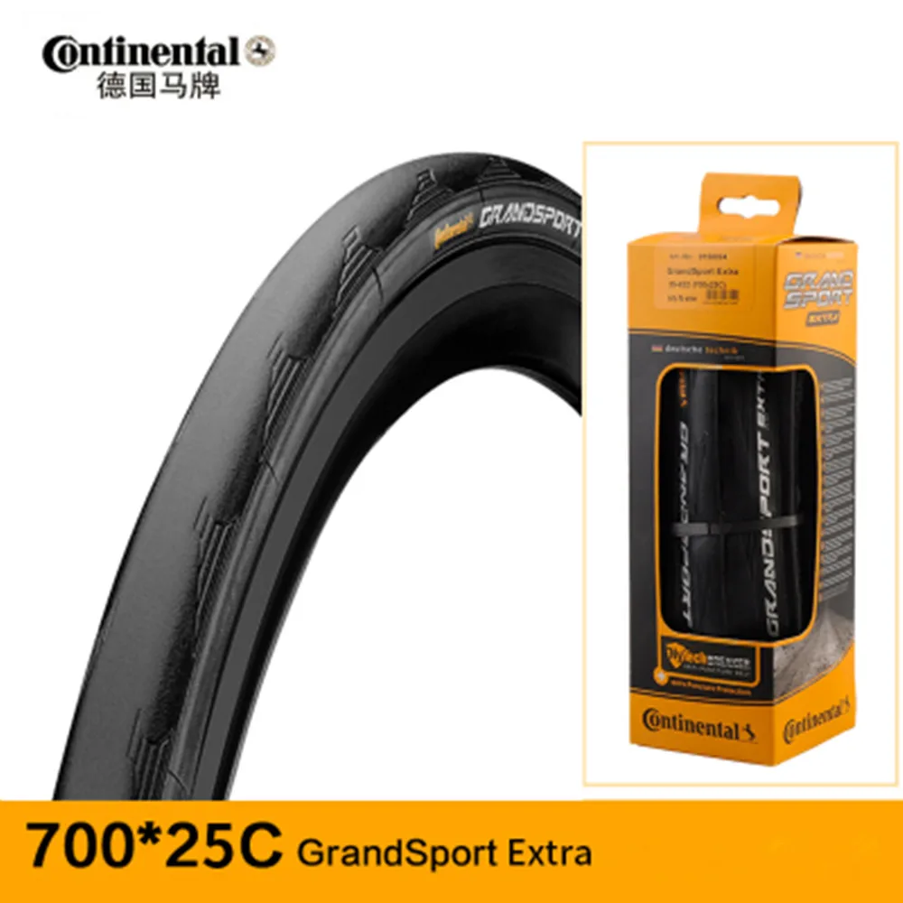 Grand SP Extra700-25 Континентальная оригинальная велосипедная шина, 1 шт., 700* 23c/25c, складная шина для шоссейного велосипеда, сверхлегкая Складная шина, велосипедные запчасти, велосипедные шины - Цвет: Grand SP Extra700-25