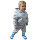 Флисовый спортивный костюм для мальчиков 100% хлопок, спортивная толстовка, модель 2021 года, зимний японский Повседневный свободный джемпер