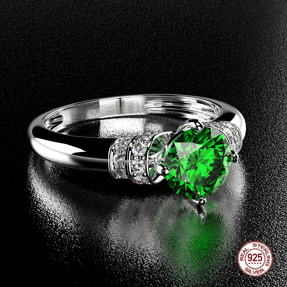 Вечность Кольца с алмазами для Для женщин 925 пробы серебряного золотого цвета