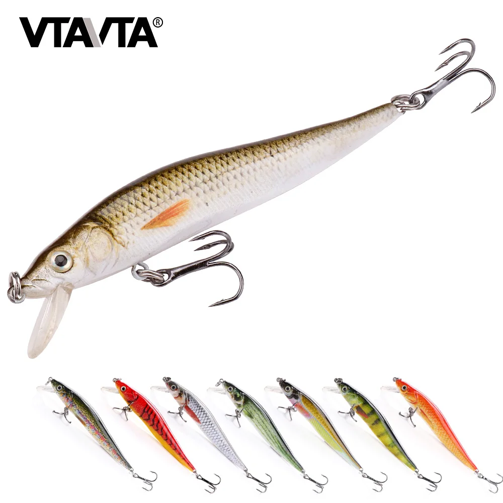 VTAVTA 8 5 см 6 г плавающий Воблер для мелкой рыбы рыболовные приманки Crankbait жесткая