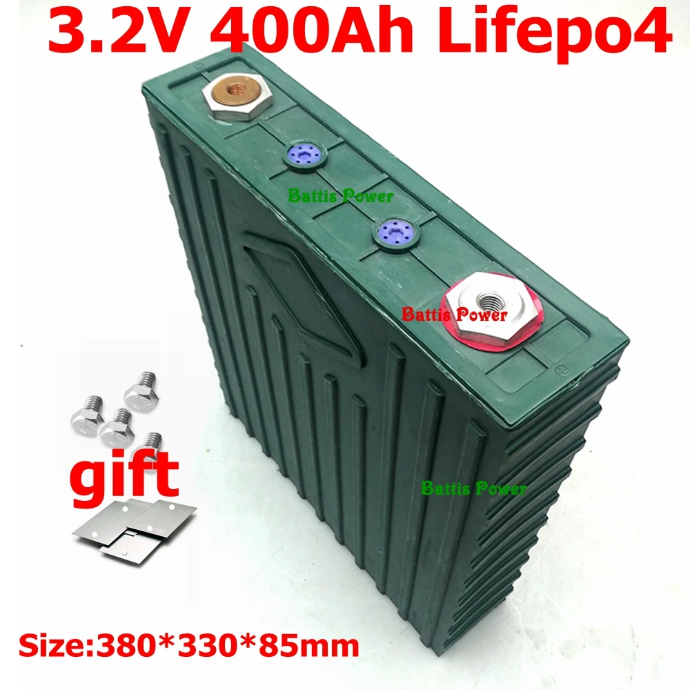 Абсолютно новая литиевая батарея 3 2 V 400AH Lifepo4 для 12V 48v 800AH DIY велосипеда караван