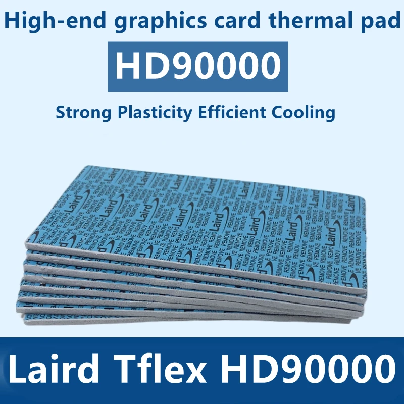 

Термопрокладка Laird Tflex серии HD90000 для видеокарт M2 RTX 3000 3080 3090, 7,5 Вт/мК, 80x40 мм, 1,0, 1,5, 2,0, 2,5 мм толщиной, мягкая