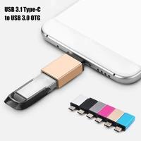 type c male to usb 3 0 female otg adapter converter for android phone usb disk