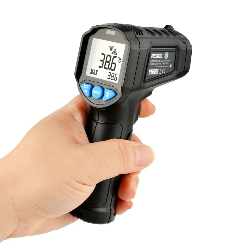 

PT380 Non Contact Infrared Thermometer Digital -50~380℃ Kitchen IR Laser Temperature Meter Handheld Pyrometer Data Hold