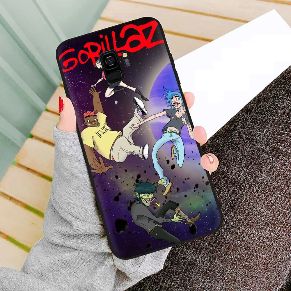 B8 Gorillaz Группа мягкий силиконовый чехол для телефона для samsung S6 S7 край S8 S9 S10e Note 8, 9, 10, плюс M10 20 30 40 - Цвет: B8