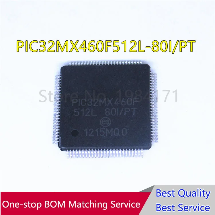 10 шт. PIC32MX460F512L-80I/PT PIC32MX460F QFP100 Новинка | Электронные компоненты и принадлежности