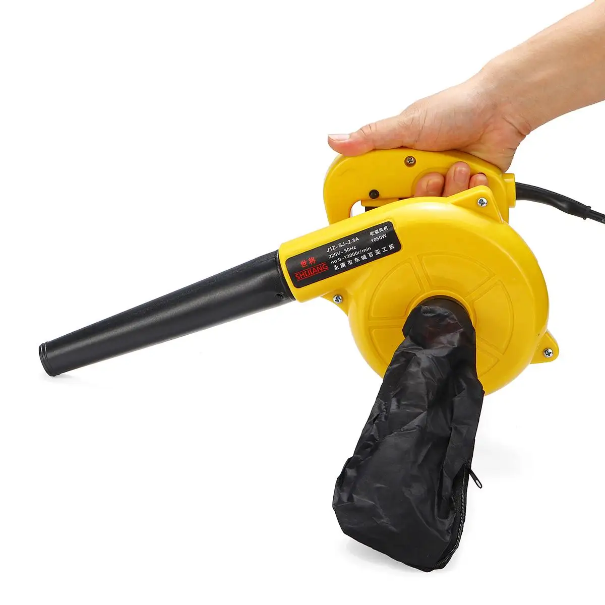 

3000W 220V Electric Leaf Pulverizer 6 Speed Control Blowing Dual-use Electric Air Blower High Power Home Garden Hand Leaf Blower