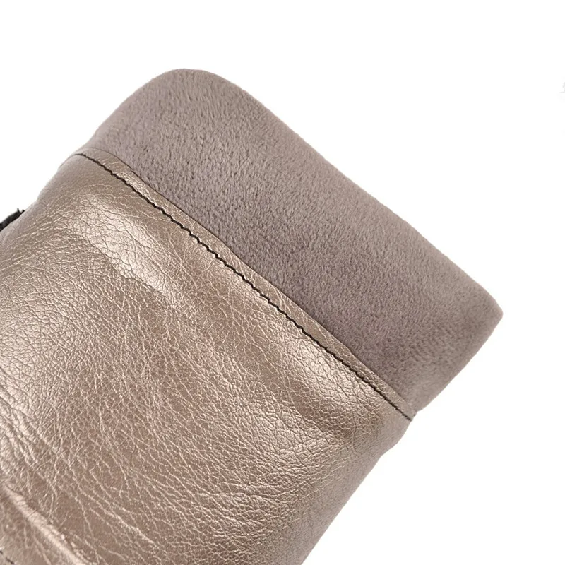 Сапоги до колена женские сапоги на толстом каблуке Ботинки с высоким голенищем