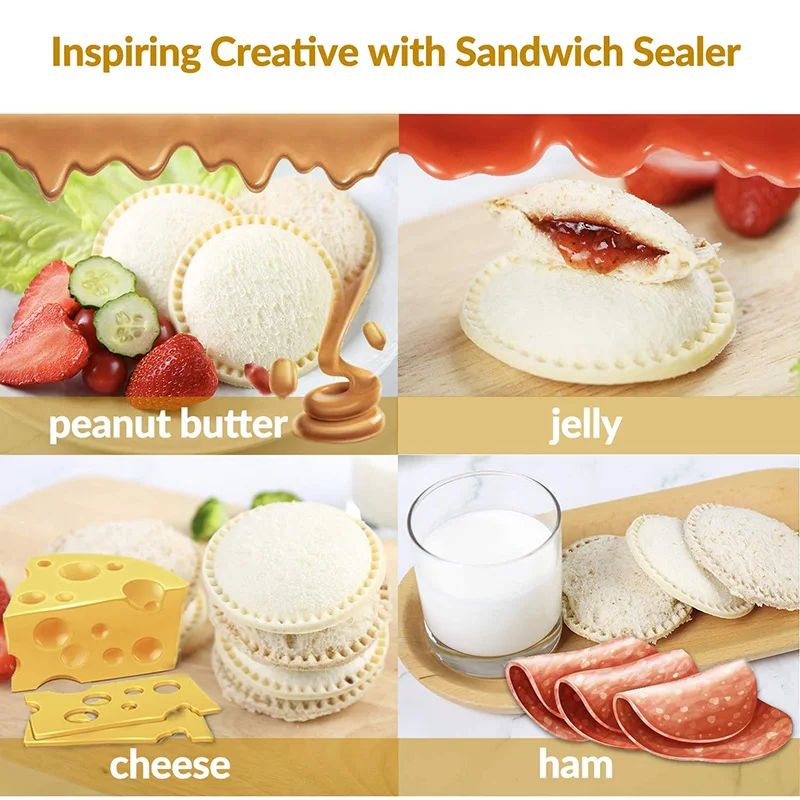 Форма для изготовления сэндвичей и запечатывателя форма круглой формы из