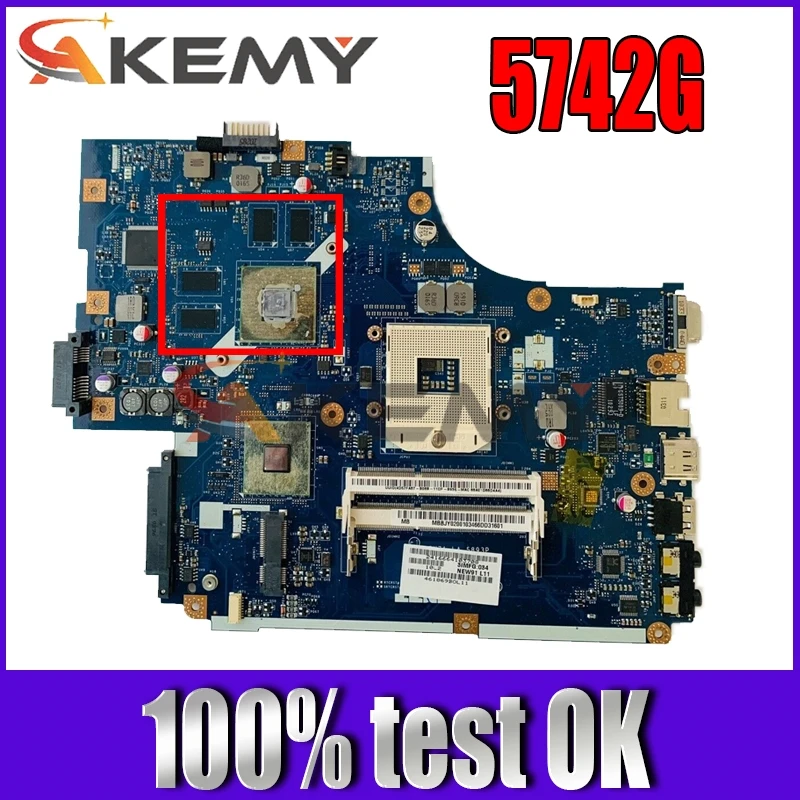 

LA-5893P for ACER 5742 5742G 5741 5741G Laptop motherboard HM55 LA-5891P LA-5894P LA-5893P 100% test work