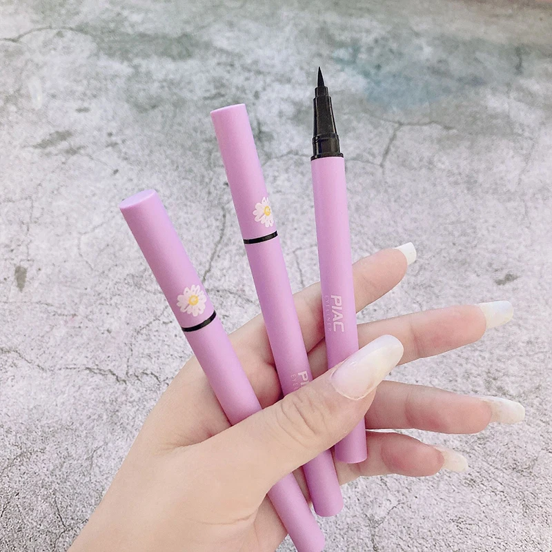 1 шт. Профессиональная женская черная жидкая подводка для глаз Ручка стойкая
