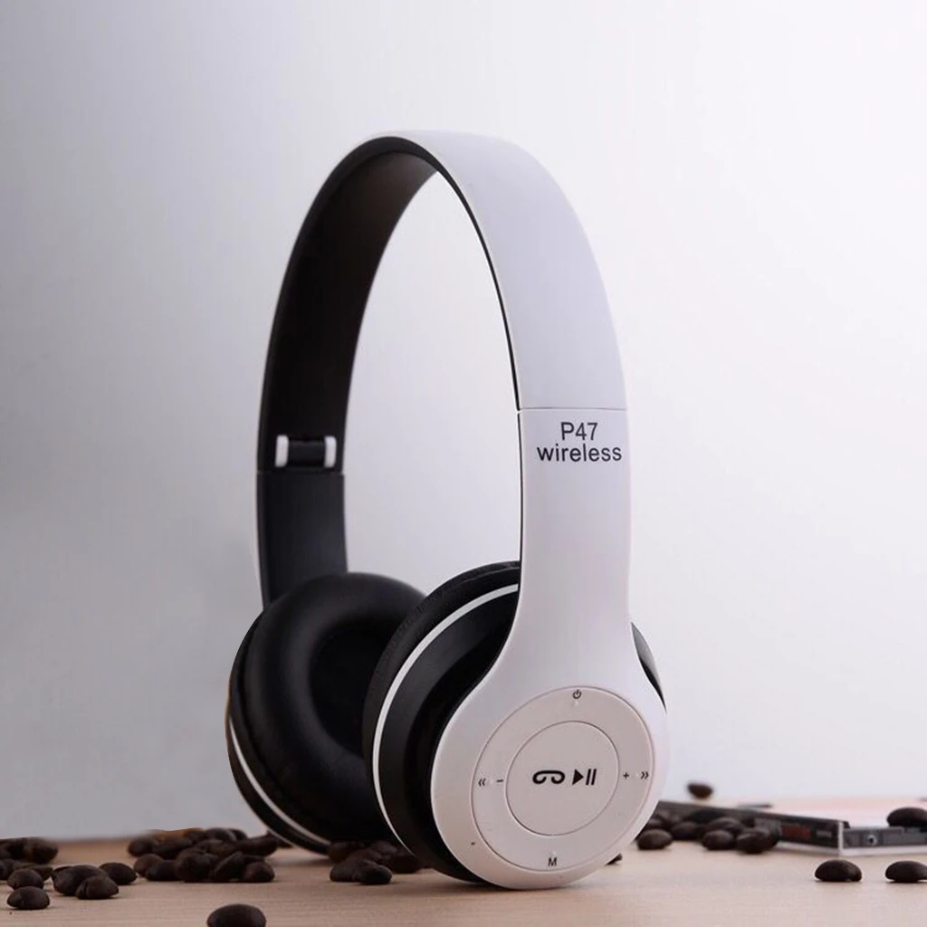 Portable Foldable Bluetooth Connected Head-Mounted Stereo Sound Headset Wireless Headphone for IOS Android Fast Delivery | Электроника