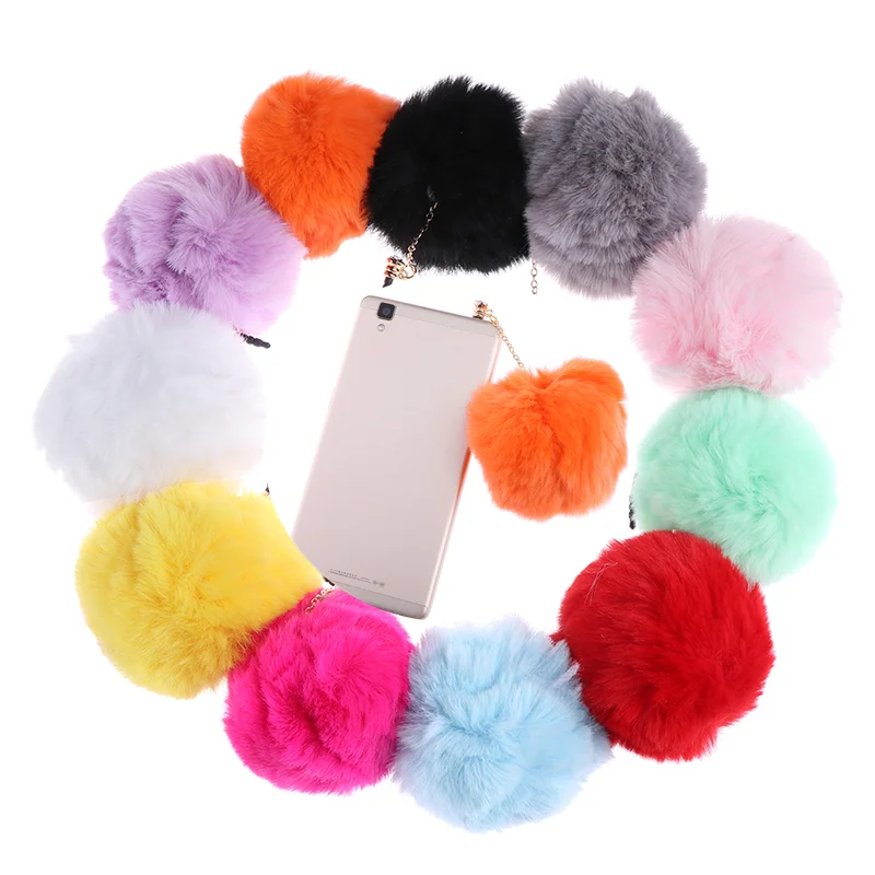 1 шт. 3 5 мм разъем для наушников штекер от пыли с хрустальным шариком кроличья шуба