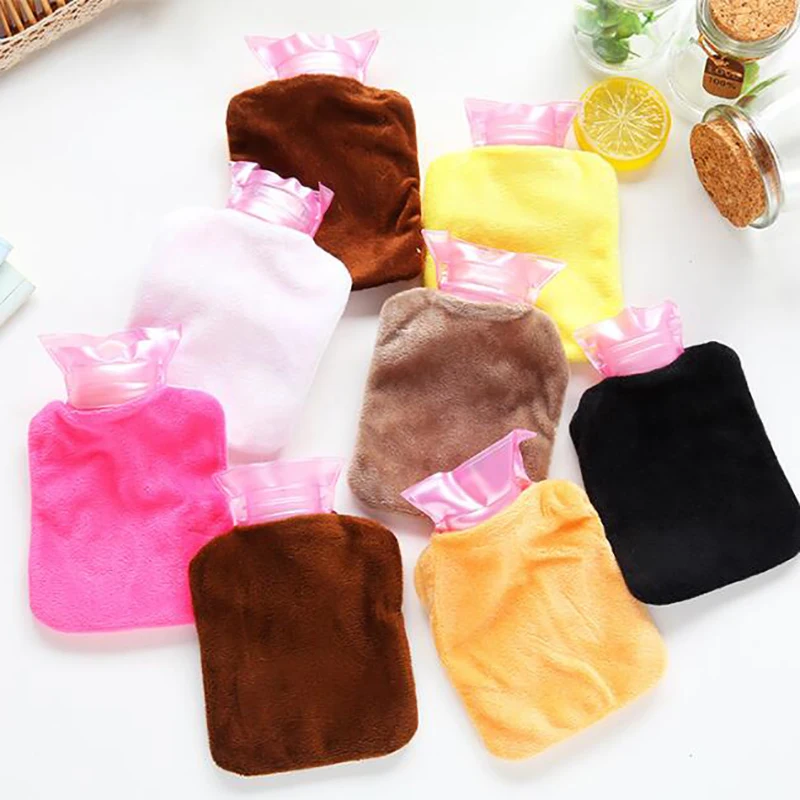 Милые Мультяшные теплые мини-грелки для рук грелки зимние девочек с карманами