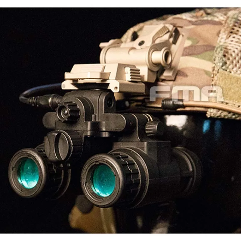 

FMA Tactical Helmet Accessories Nvb An/pvs31 Night light airsoft Helmet Light Game Mannequin Night Version (black) Tb1284 -b