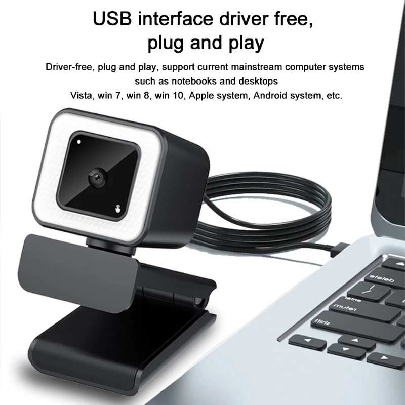 

USB-веб-камера для ПК, 2K, с 3 режимами