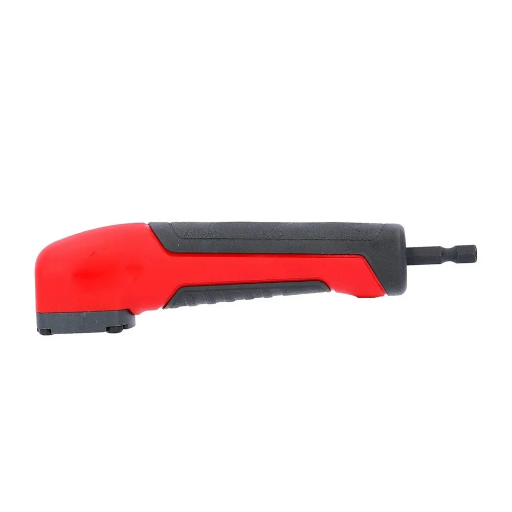 

90 Degree Hex Drill Bit Socket Holder Adaptor 1/4" Extension Driver Screwdriver Electric Drill Power Accessories