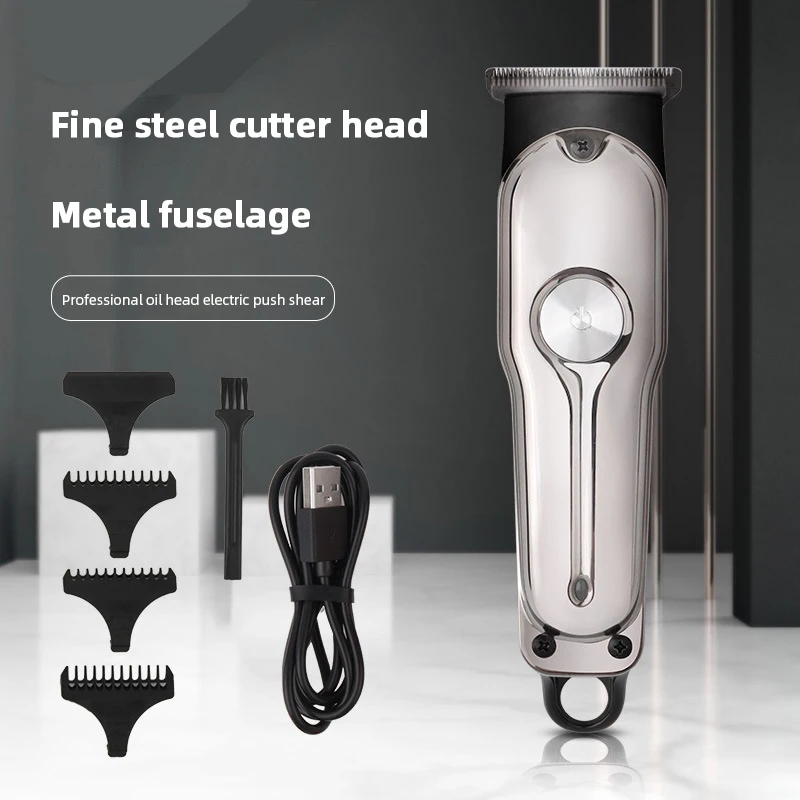 

Мужская профессиональная машинка для стрижки волос триммер для бороды подзаряжаемая машинка для стрижки волос