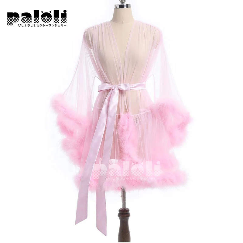 Paloli Women Lace Lingerie Transparent Sleeping Dress Porno Erotic Costume Nightgown Sexy Cute Princess Sleepwear Party Dress