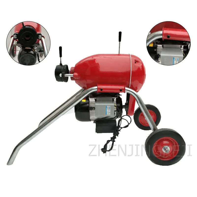 

STJ-200 трубопровод профессиональный машина для уборки высокого Мощность чистый Медный провод большой открытый канализационный земснаряд ма...