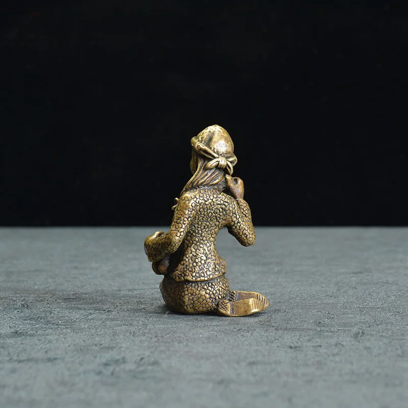 Фигурка из меди в ретро-стиле для девочек-оленей | Дом и сад