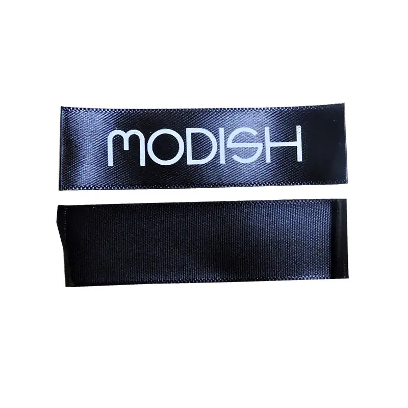 Тканевая бирка с напечатанным логотипом на заказ и тканевая этикетка | Дом сад