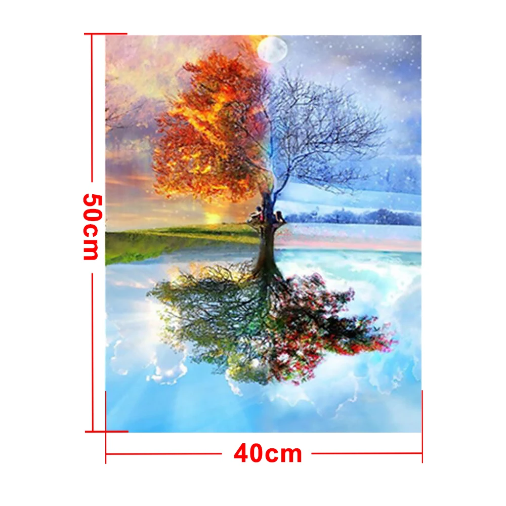 Набор масляных красок сделай сам Canva для рисования по номерам цифровая фея Луна