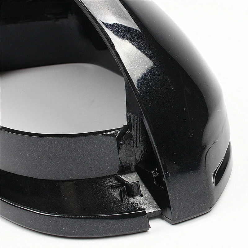 

DWCX 4G0857527 Black Wing Mirror Caps Housing Cover Case 4G0857528 fit for AUDI A6 Allroad RS6 2013 2014 2015 2016 2017 2018