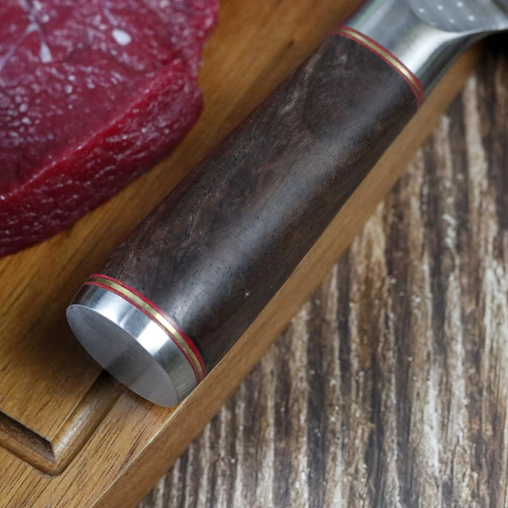 Кухонный нож шеф-повара китайский ручной Кованый острый антипригарный