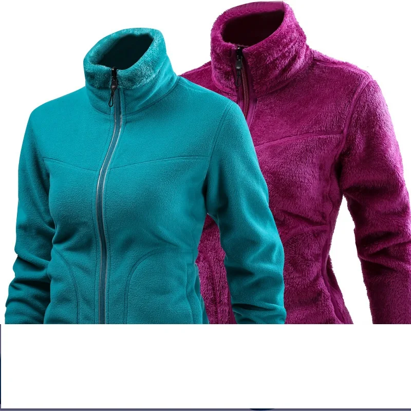 Осенне зимняя флисовая Мужская Уличная Повседневная куртка Женский Тонкий
