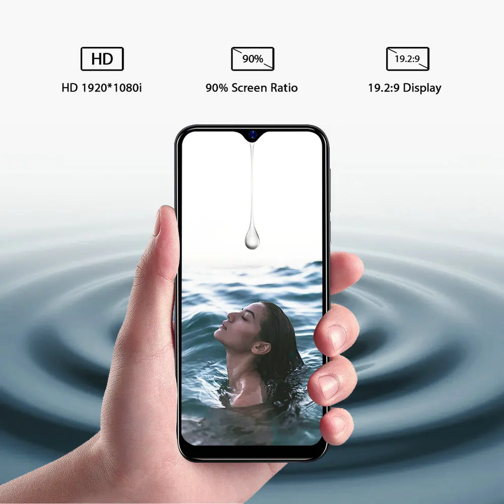 Защитное стекло для экрана ZTE Blade 20 прозрачное закаленное A7s популярное