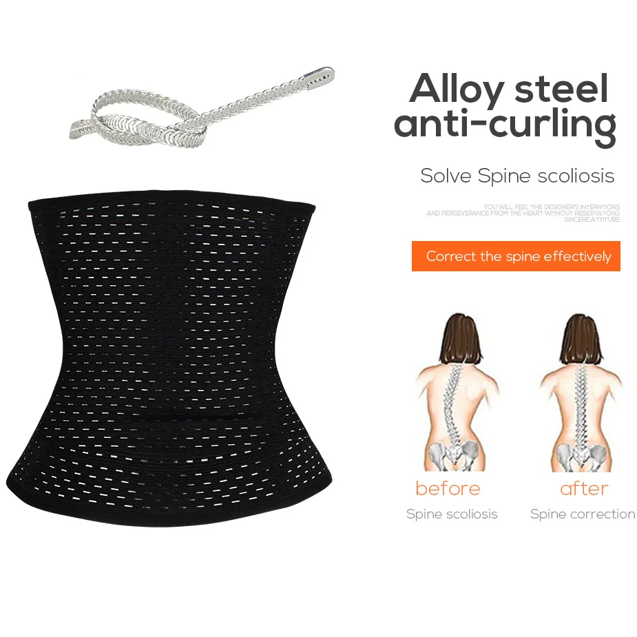 

Corset Waist Trainer Binders Shapers Slimming Underwear Belly Sheath Bodies for Women Modeling Strap Reductive Girdle Belt Femm