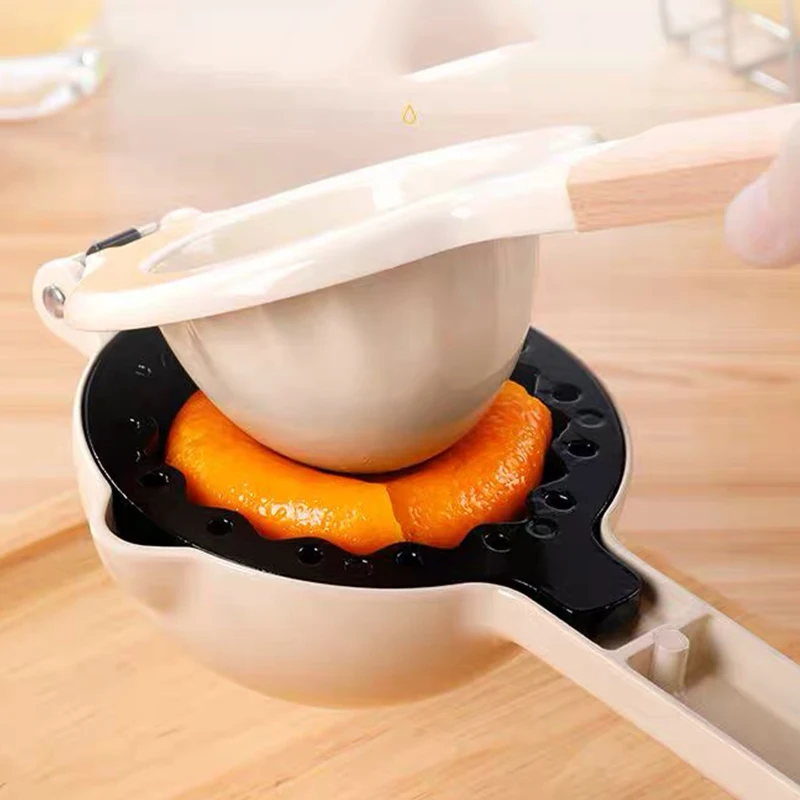 

Manual Juicer Citrus Fruits Squeezer Aluminum Alloy Practical Kitchen Tools for Lemon Orange Fruits Lightweight Time saver Safe