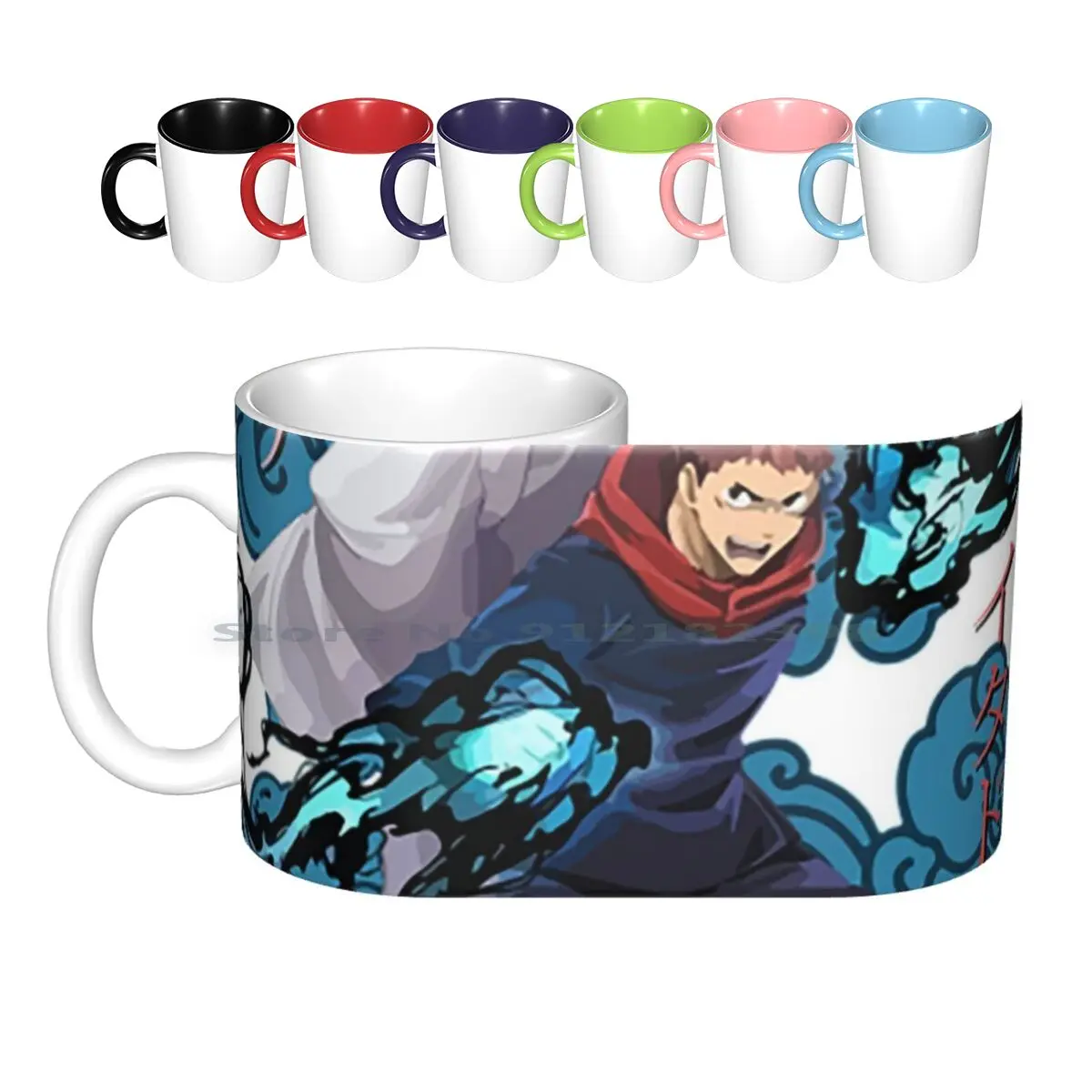 

Itadori Yuji-Jujustu Kaisen Ceramic Mugs Coffee Cups Milk Tea Mug Itadori Itadori Yuji Manga Yuuji Sukuna Yuji Itadori Yuuji