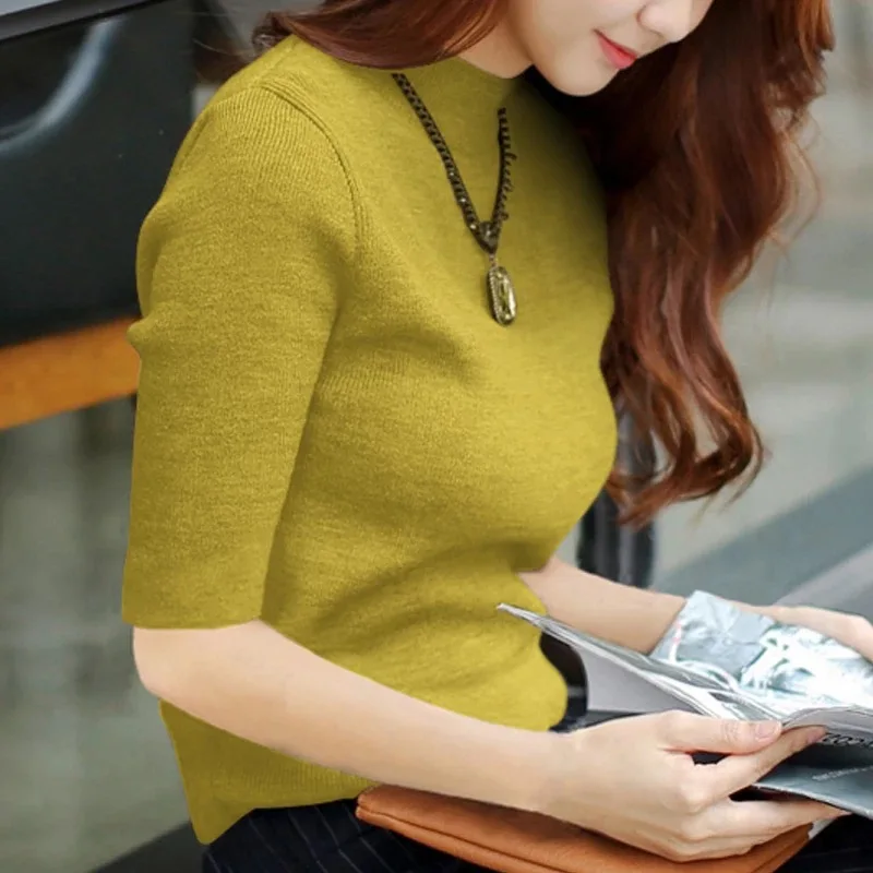 

2021 tees women clothe orange Summer Fashion T Shirt Women Woman Tshirt