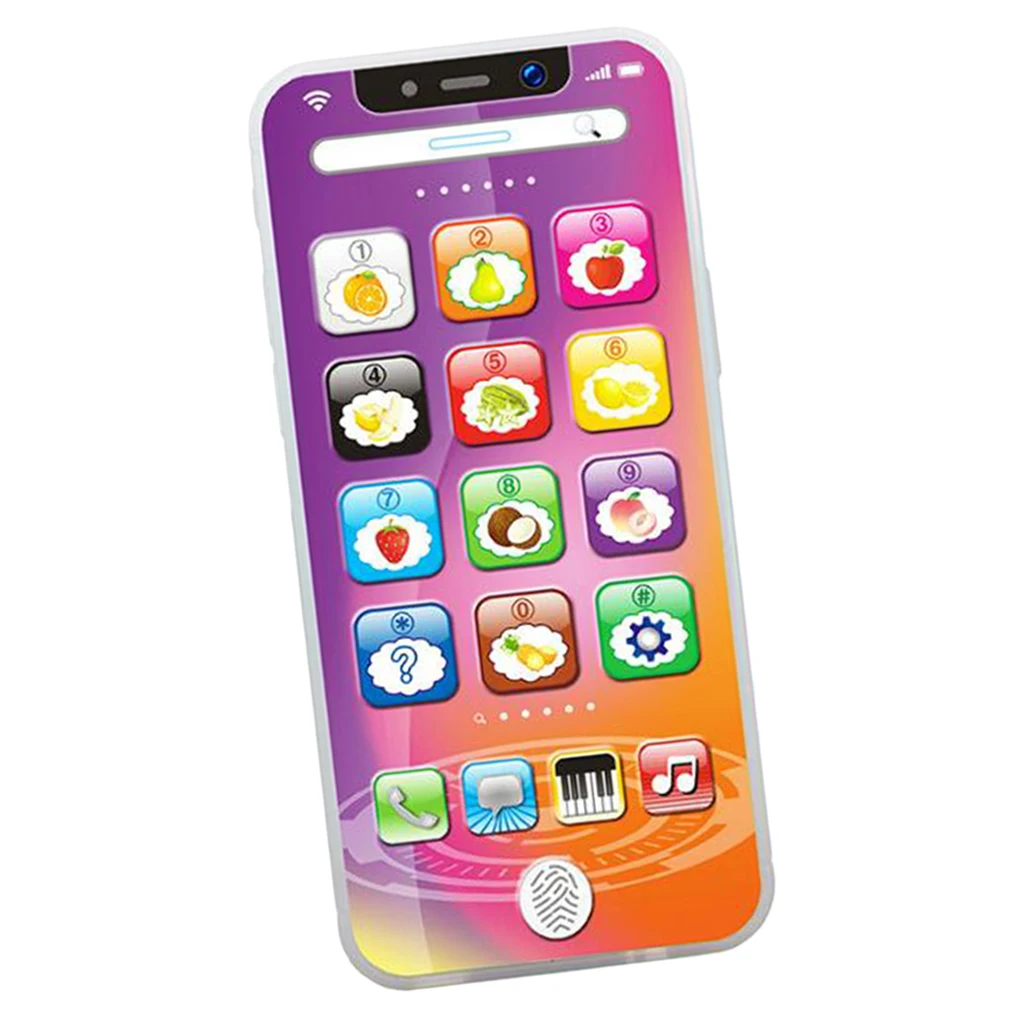 Детская интерактивная игрушка "Мобильный телефон" - с функцией звука и воспроизведения музыки.