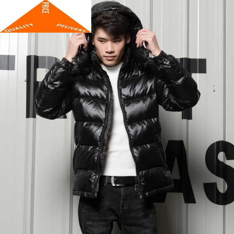 

Coat Man Winter Clothes 2020 Fashion Light 20% Duck Down Hooded Warm Puffer Jacket Men Doudoune Homme Hiver