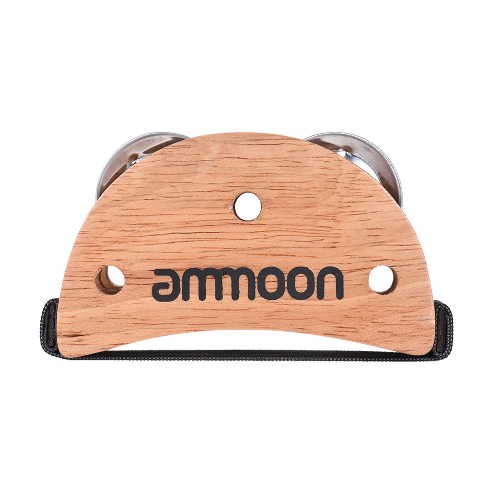 Ammoon ножной тамбурин бурливуд эллиптический ящик Cajon аксессуар для ударных