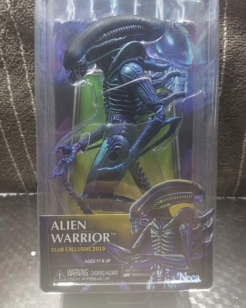 Нека воин синие инопланетяне масштаб Xenomorph Alien экшен фигурка Удлиняемая