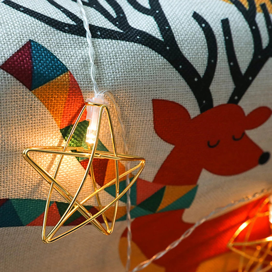 

Decoration String Light LED Night Gold Star Light Weight 1.5m Waterproof