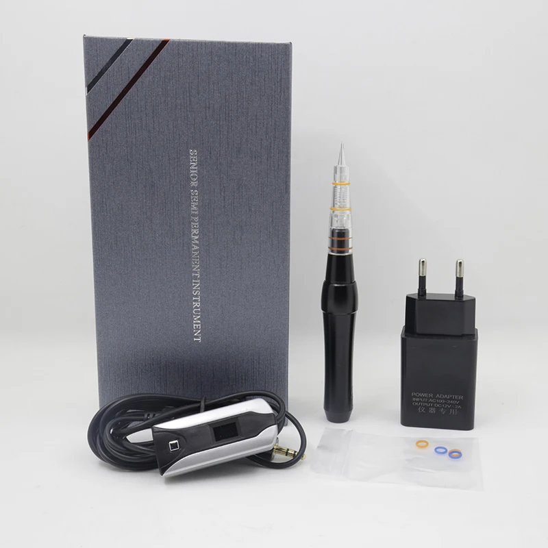 

Newest Professional Digital Microblading Pen Dermografo Eyebrow Make up Tattoo machine with Needles for Eyebrow Eyeliner Lip