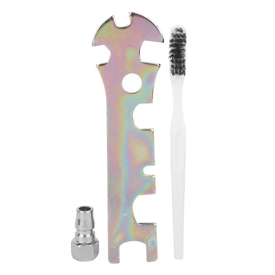 Распылитель краски пневматическая Аэрограф Черный 2 5 мм + нижний распылитель