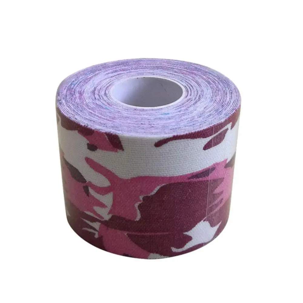pin camouflage Упаковка из 10 шт. кинезиологическая лента 5 м атлетические спортивные ленты в рулонах для коленного сустава протектор Водонепроницаемый повязка для мышц 2,5/5/7,5/10/15 см Ширина - Цвет: pin camouflage