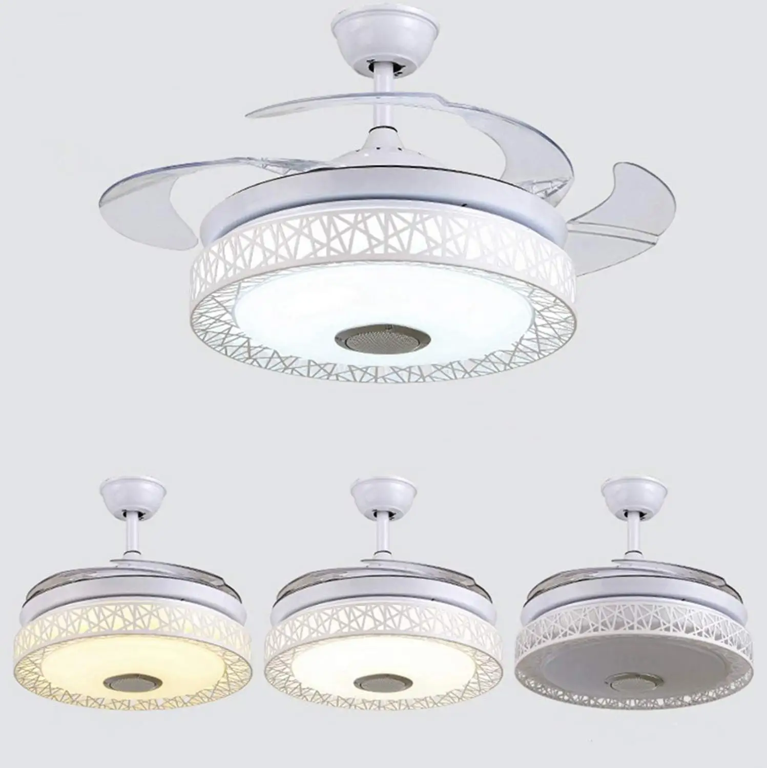 Потолочный светильник с Bluetooth музыкальный потолочный дистанционным управлением