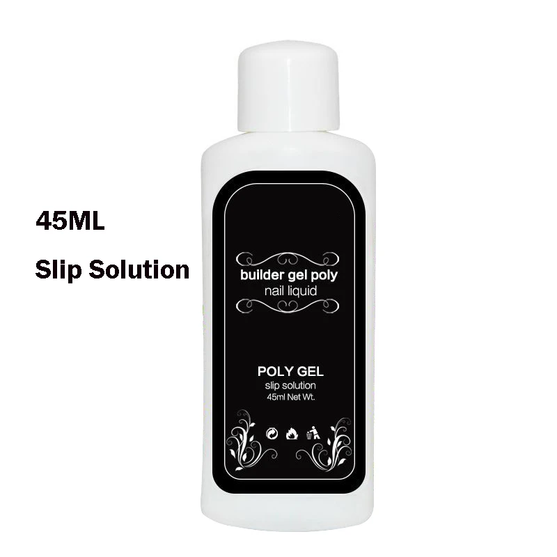 Nail Liquid 4 шт./компл. поли гель для ногтей Удлинитель Набор с Форма ногтей советы 4 цвета гель набор быстрое строительство для ногтей для наращивания ногтей кисть - Цвет: Nail Liquid