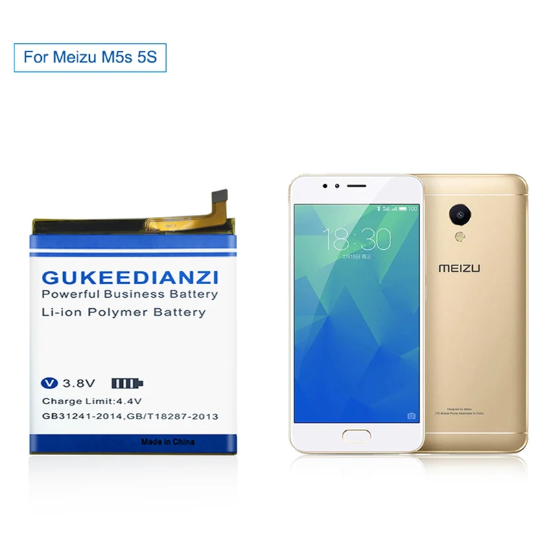 Аккумулятор для телефона Meizu M3 M3S M2 Note M5 M5S M2Mini Mini BU10 BT61 BT68 BT15 BA611 BA612 BT42C BT43C |