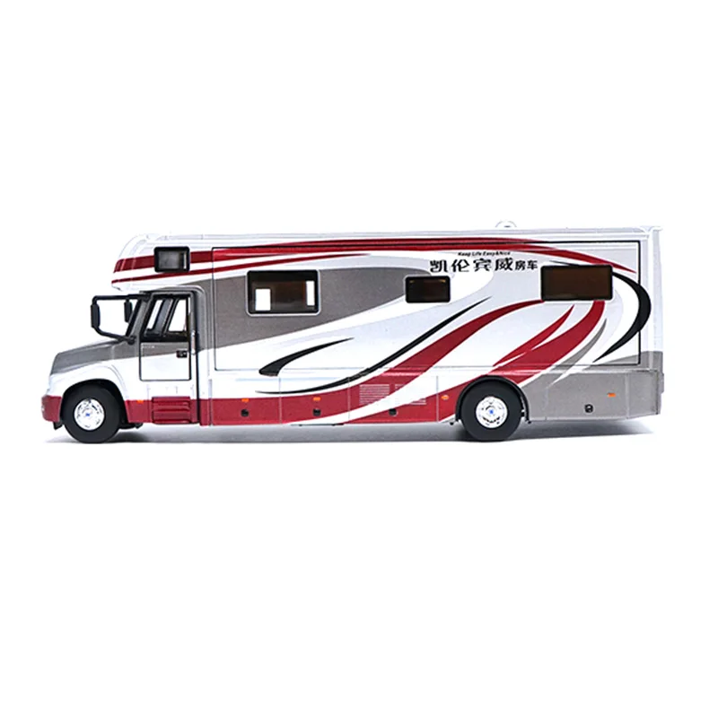 Модель грузовика Yutong 1:43 Zk5180 Kien Rv Die Cast седан автобусная модель для отдыха с