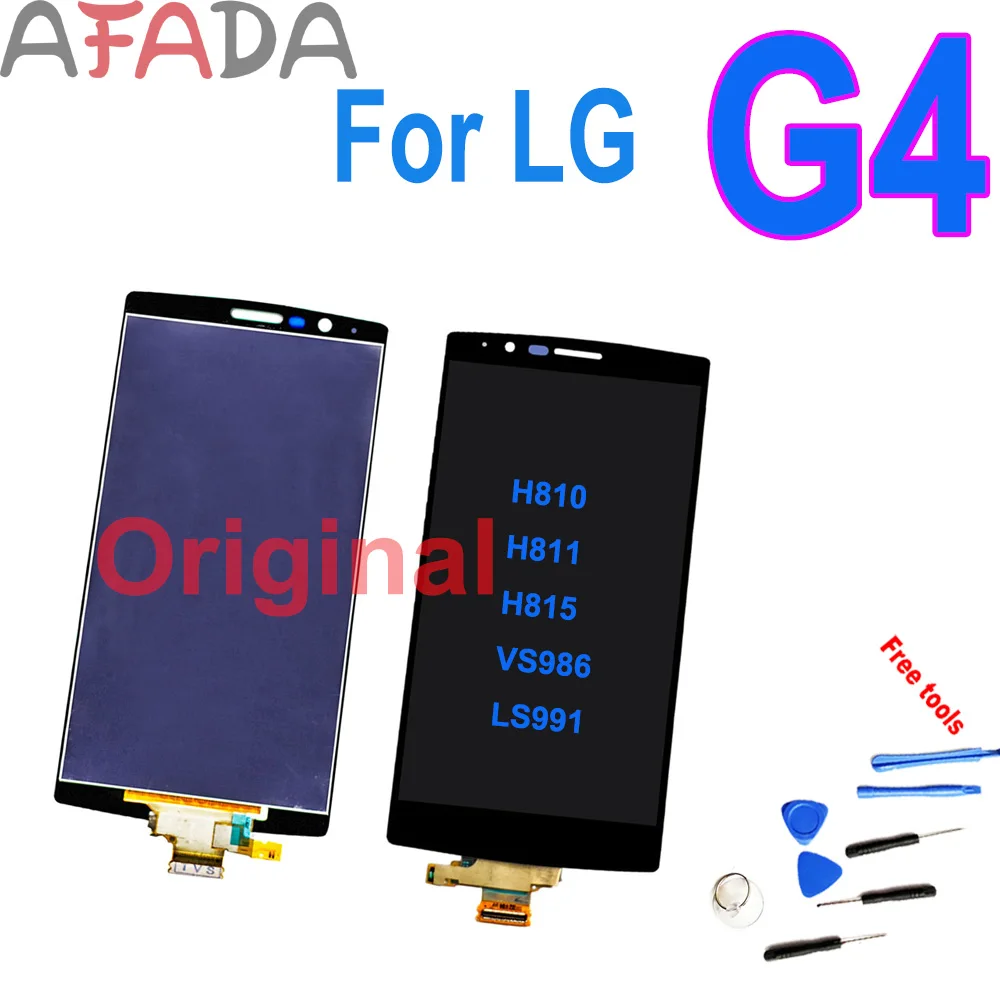 

100% Tested For Original 5.5" Display For LG G4 H810 H811 H815 VS986 LS991 LCD Touch Screen Digitizer Assembly Replacement