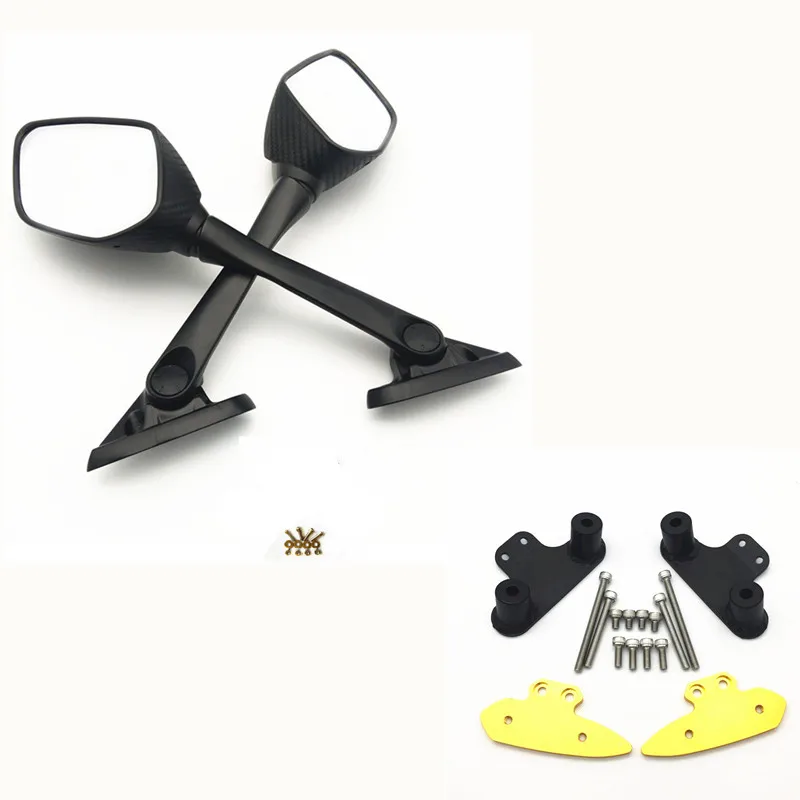 gold and mirror Модифицированный мотоциклетный xmax 250 300 XMAX кронштейн для зеркала заднего вида для yamaha xmax 300 xmax 250 - Цвет: gold and mirror